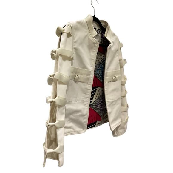 Alix Of Bohemia Georgia Knot Limited Edition Jacket Open Front Cotton Size XS - Picture 6 of 11